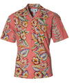 Paia Hawaiian Shirt Coral KY