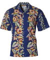 Paia Hawaiian Shirt Navy KY