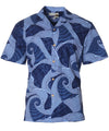 Waves Shirt Navy Paradise Found