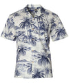 Waikiki Beach Shirt Gray Paradise Found