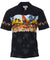 Rooster Island Kauai Sunset Men's Shirt Black KY