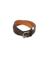 Authentic Italian Leather Belt Tropical Handcrafted