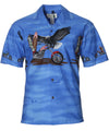 Easy Rider Motorcycles Shirt Blue KY