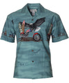 Easy Rider Motorcycles Shirt Green KY