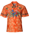 Amazon Parrots Men's Shirt Orange KY