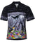 Hawaiian Shirt Scenic Whale Watch Black