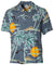 Scenic Palm Shirt Charcoal Paradise Found