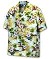 Hookipa Hibiscus Aloha Shirt Maize Pacific Legend