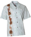 Totem Surfer South Pacific Hawaii Shirt Design Sky Blue Pacific Legends