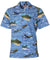 Spitfire Pacific Airplanes Aloha Shirt Navy RJC