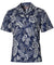 Hawaiian Shirt Tropical Pineapples Navy RJC