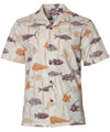 Passion Fishing Hawaiian Shirt Beige