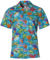 Ocean Honu Hawaiian Shirt Aqua