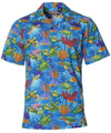 Ocean Honu Hawaiian Shirt Turquoise