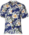 Luau Legend Resort Hawaiian Shirt Navy