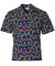 Hawaiian Shirt Hula Gal Navy Two Palms