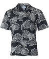 Kauai Venture Aloha Shirt Black Two Palms