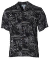 Etches of Hawaii Aloha Shirt Black