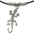 Gecko Pendant with Choker Necklace