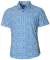 Pacific Calm Resort Shirt Blue LiAloha