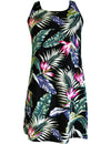 A-Line Back Cutout Dress Birds of Paradise Black RJC