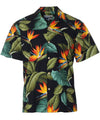 Airbrush Birds of Paradise Shirt Black Paradise Found