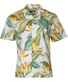 Airbrush Birds of Paradise Shirt Cream Paradise Found