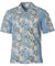 Aloha Lei Poly Cotton Shirt Blue Royal Creations