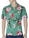 Hawaiian Rayon Resort Shirt Wai Jade