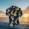 Aloha Rayon Shirt Golden Pineapples