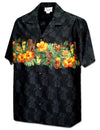 Aloha Shirt Border Design Have-a-Drink Party Black Pacific Legends