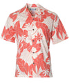 Hawaiian Shirt for Men Lanai Adventure Coral Two Palms