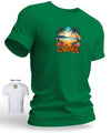 Aloha Vibes Only Hawaiian T-Shirt Green Shaka Time Hawaii