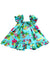 Baby Clothes 2 Piece Capri Set Little Hula Girl Aqua RJC