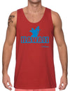 Beach Tank Top Hawaii Surfer Red