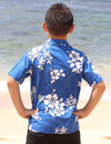 Boys Aloha Shirt Tropical Hibiscus - ShakaTime