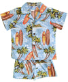 Boys Clothing Set Toddler Aloha Surf Blue RJC