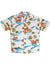 Boys Hawaiian Shirt Alohi Beige RJC