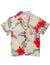 Boys Shirt Ula Ula Hibiscus Cream Two Palms