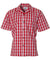 Classic Hawaiian Paniolo Palaka Plaid Shirt for Men in Red Red Palaka Hawaii