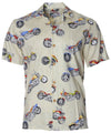 Classic Motorcycles Hawaiian Shirt Cream Paradise Found