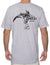 Hawaii Islands Tribal Shark T-Shirt Ash Shaka Time Hawaii