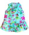 Dog Hawaiian Sundress Little Hula Girl Teal RJC