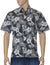 Molokai Aloha Dress Shirt Button Up Black Two Palms