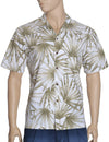 Fan Palms Hawaiian Shirt White KY