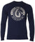 Fish Hook Dri-Fit Long Sleeves Tee Navy LiAloha