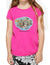 Kids T-Shirts Kitty Ocean Diver Pink