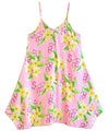 Plumerias Girls Dress Pink RJC