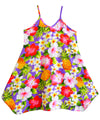 Girls Dress Pineapples Hibiscus Lavender RJC