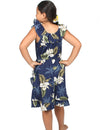 Spanish Girls Dress Orchids Makani Navy